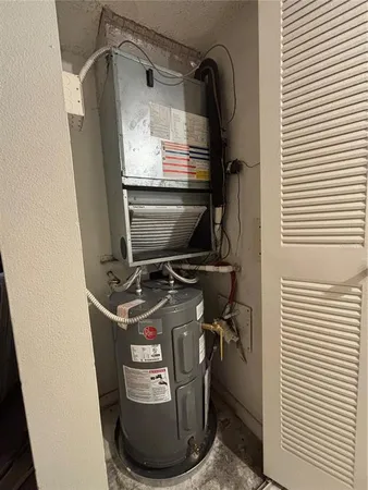 a view of a storage in a utility room