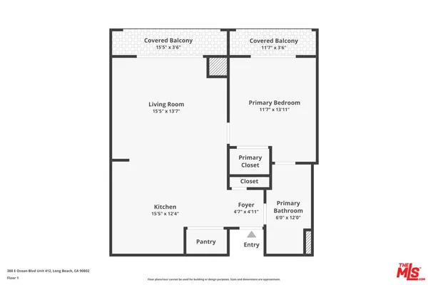 $469,999 | 388 East Ocean Boulevard, Unit 412, Long Beach, CA 90802