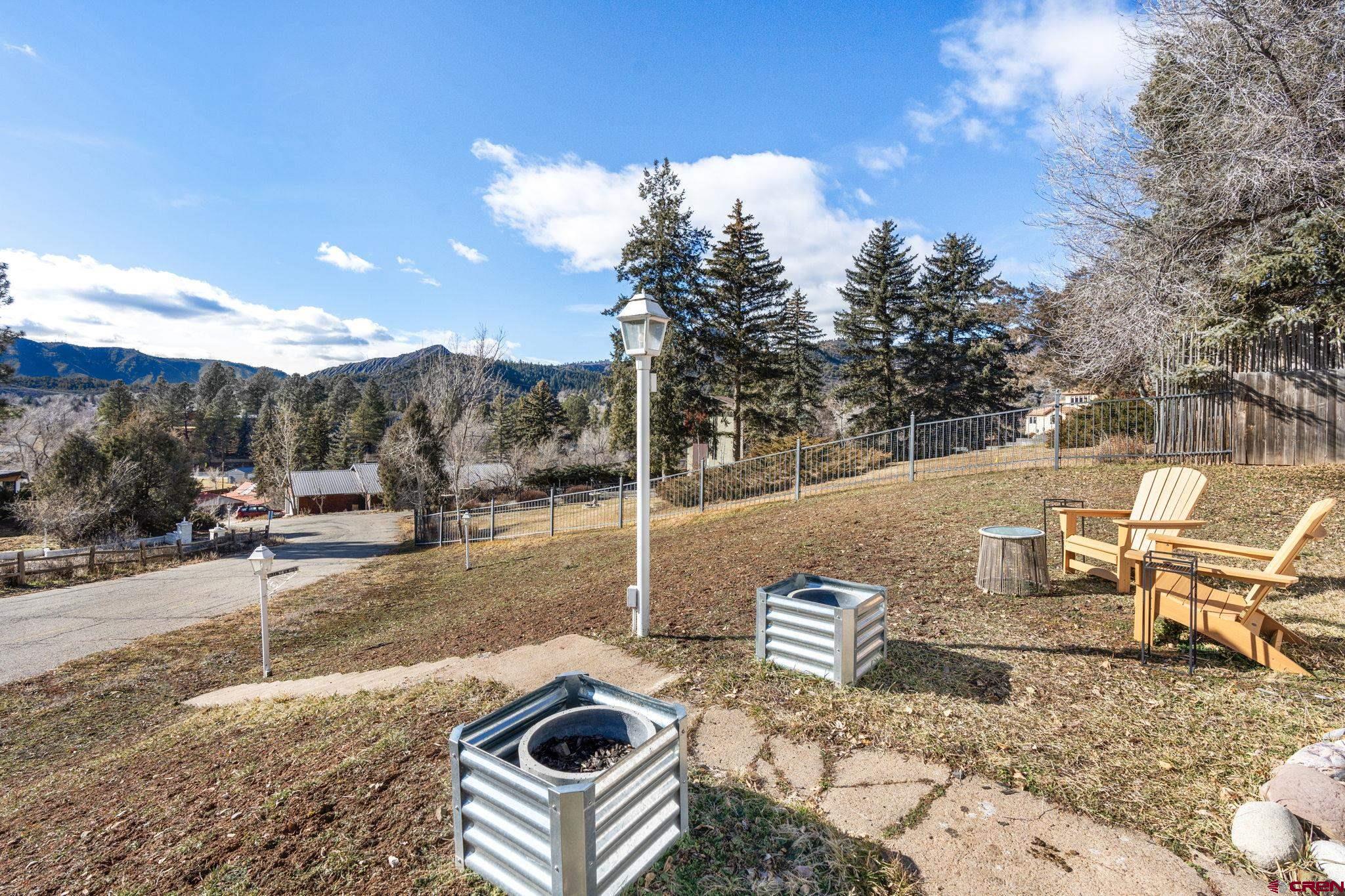 2 Carol Drive Durango, CO 81301 - Photo 24 of 41 a view of a patio with a yard