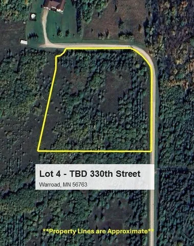 $46,000 | Lot 4-tbd Lot 4-tbd 330th Street, Warroad, MN 56763