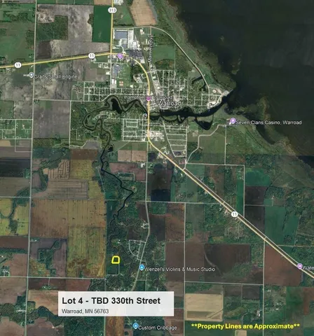 $46,000 | Lot 4-tbd Lot 4-tbd 330th Street, Warroad, MN 56763