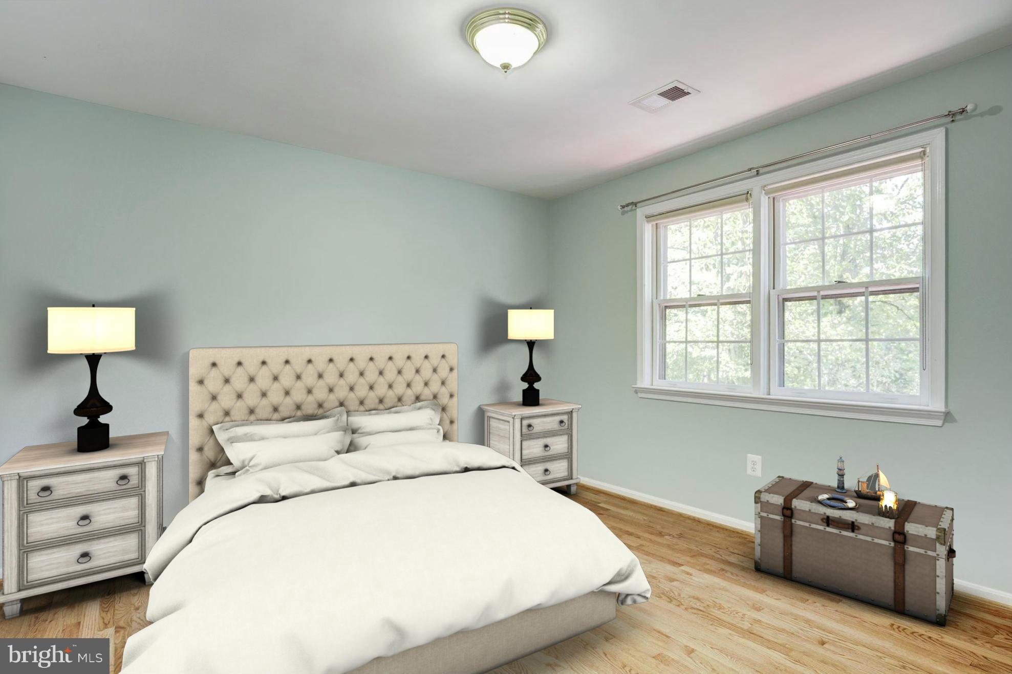9019 Edgepark Road Vienna, VA 22182 - Photo 16 of 30 a bedroom with a bed and a window