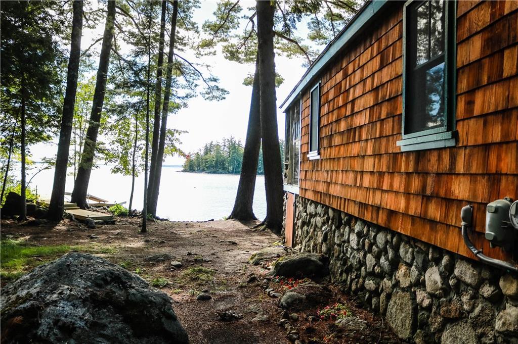 174 Safe Harbour Road Sebago, ME 04029 - Photo 34 of 35 View from the driveway side looking...