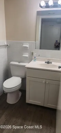 a view of a storage & utility room with closet