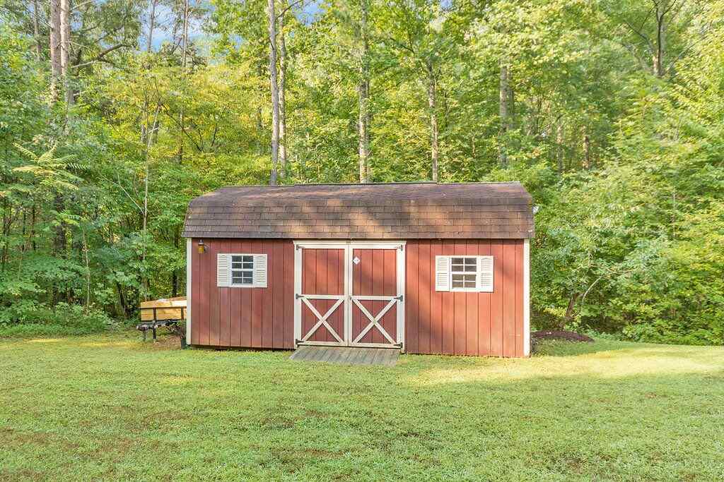 417 Buffalo Run Road Stanardsville, VA 22973 - Photo 35 of 36 a backyard of a house with lots of green space