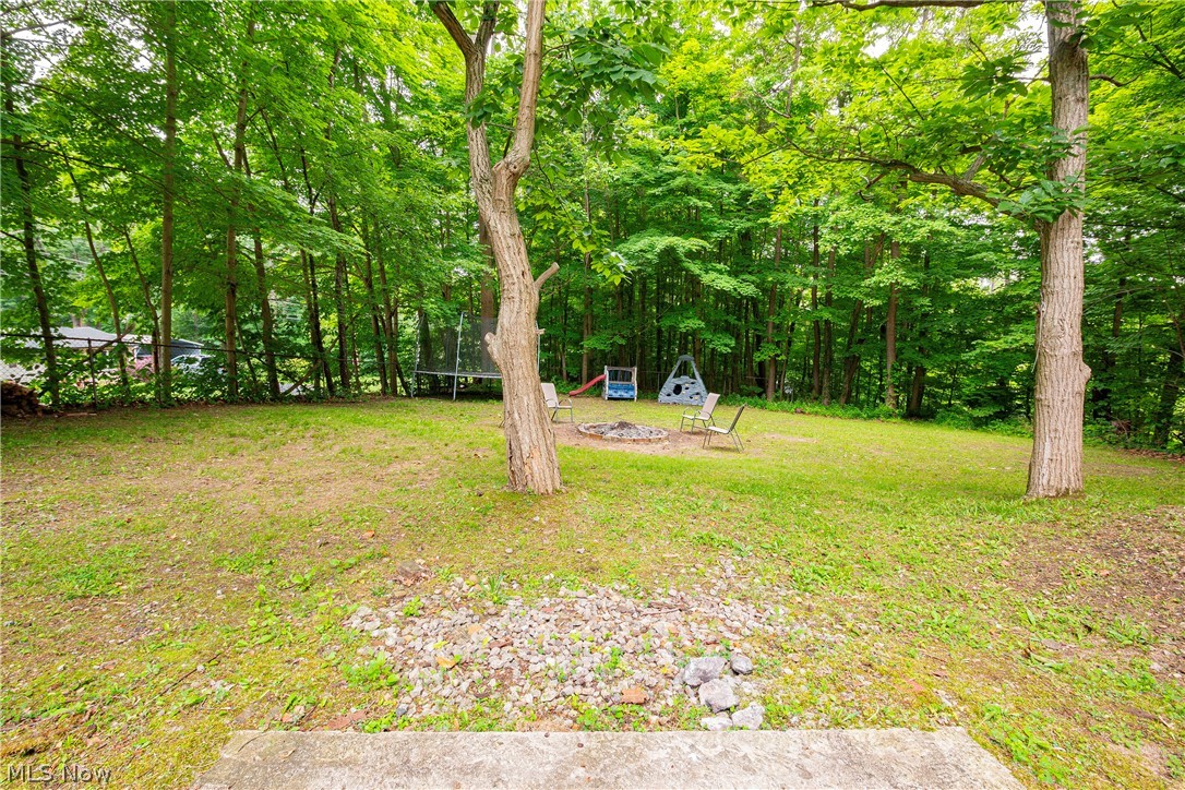 9315 Price Road Ravenna, OH 44266 - Photo 30 of 31 Extended yard with fire pit and mature trees
