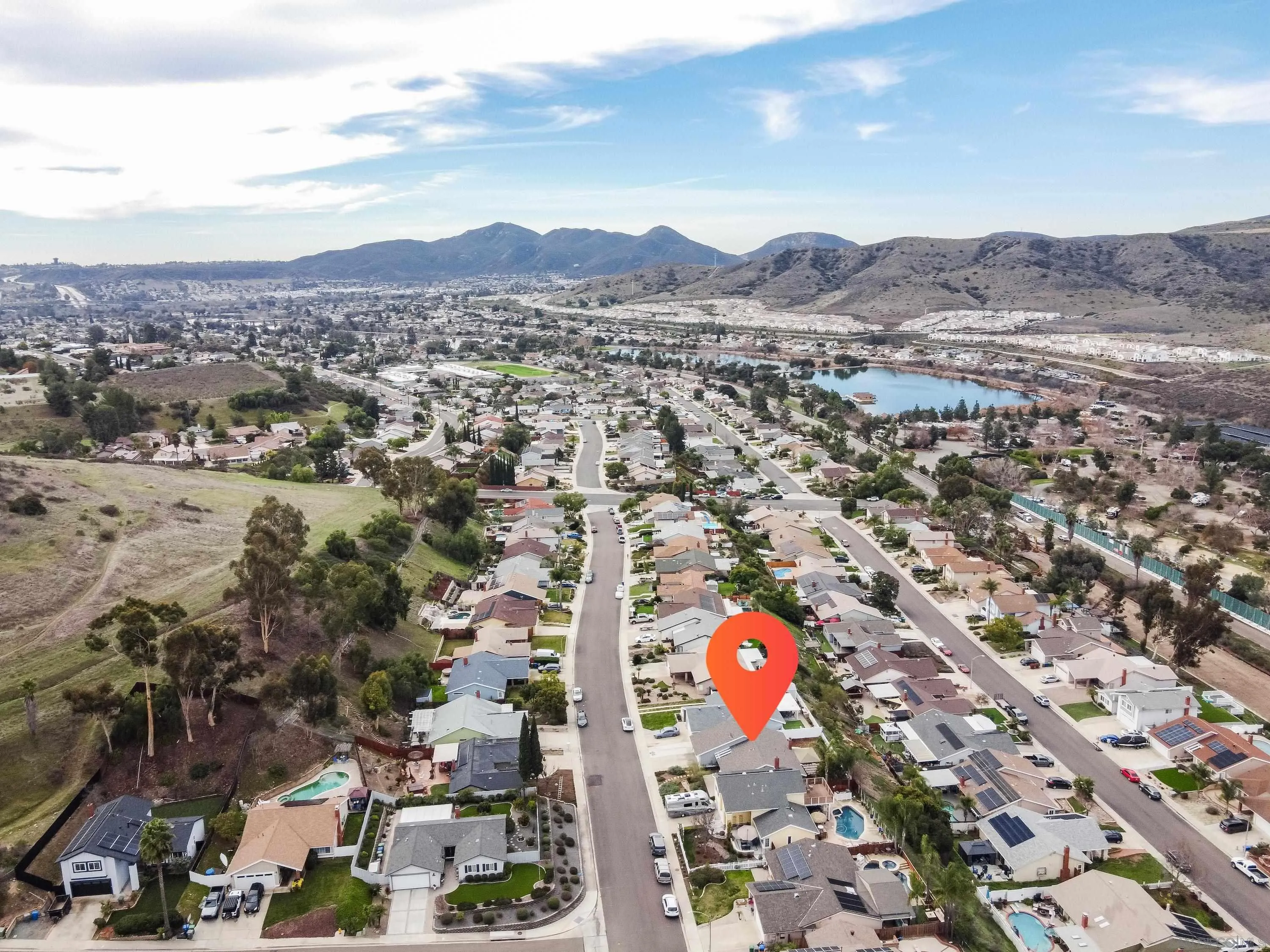10472 Cadwell Road Santee, CA 92071 - Photo 29 of 30 a view of city and mountain