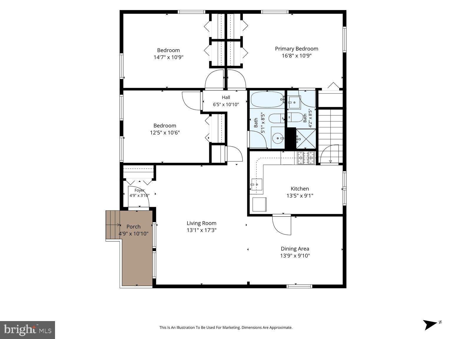 9110 Meadow Heights Road Randallstown, MD 21133 - Photo 37 of 39 Spacious layout for modern living.