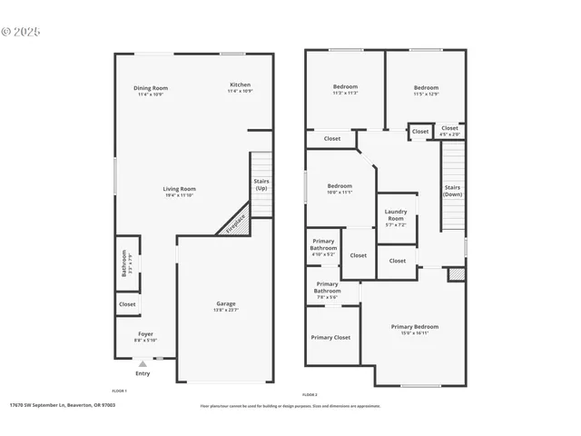 $539,000 | 17670 Southwest September Lane, Beaverton, OR 97003