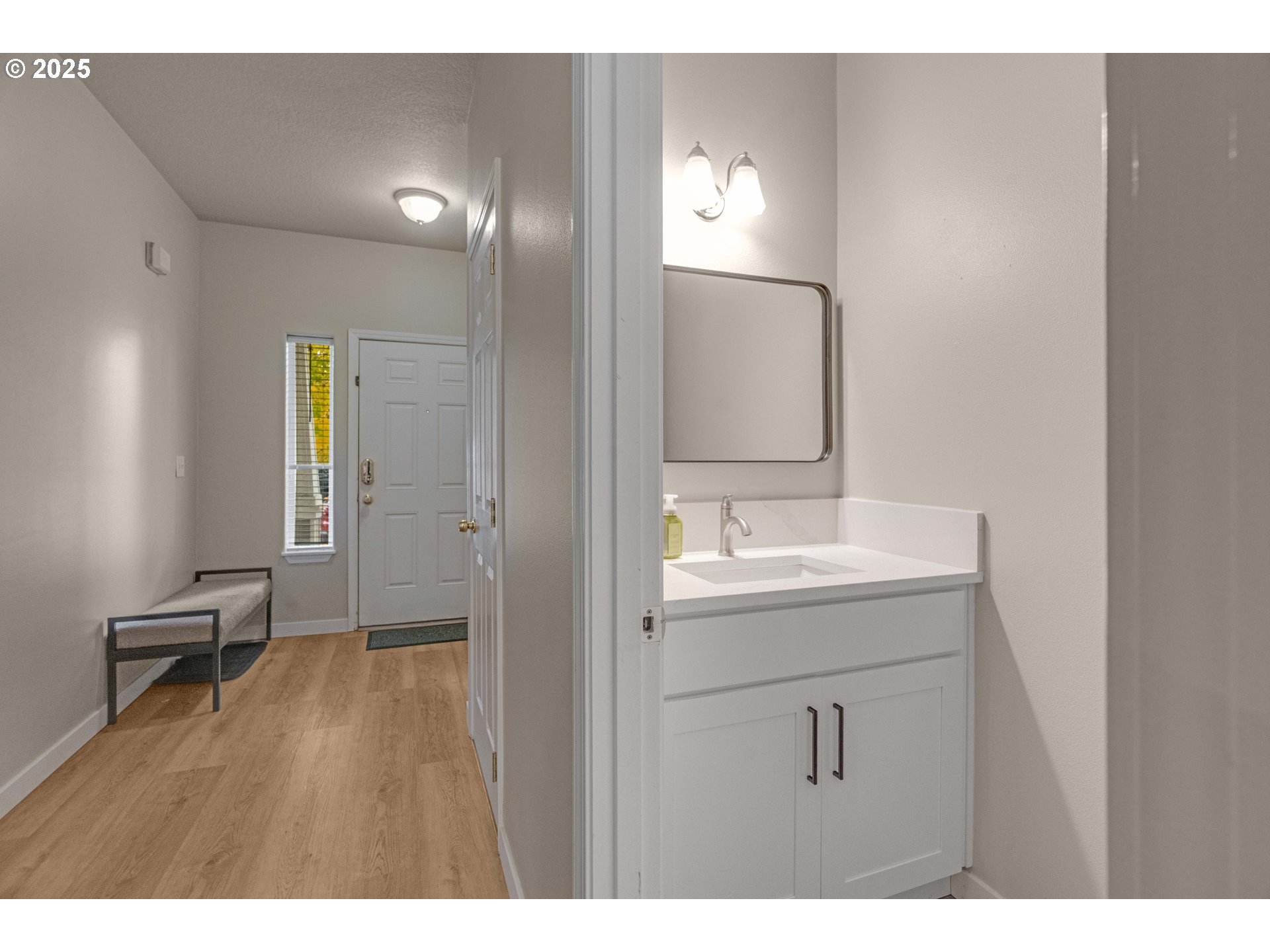 17670 Southwest September Lane Beaverton, OR 97003 - Photo 5 of 34 a bathroom with a sink a toilet and mirror