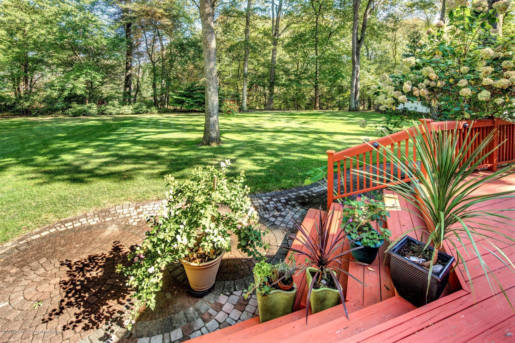 134 Sleepy Hollow Road Red Bank, NJ 07701 - Photo 48 of 57 Deck To Backyard