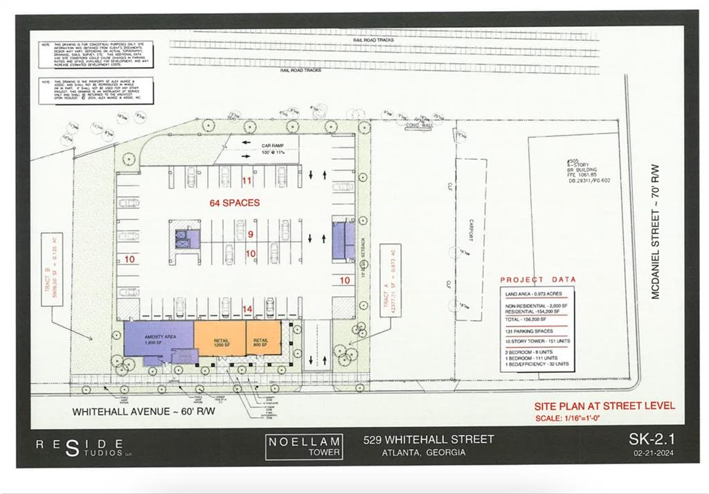 529 Whitehall Street Southwest Atlanta, GA 30303 - Photo 3 of 6 a black and white photo of a bedroom