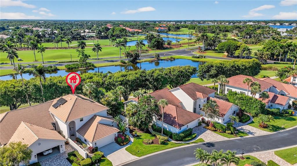2193 Paget Circle, Unit 1 25 Naples, FL 34112 - Photo 35 of 50 an aerial view of a house with outdoor space