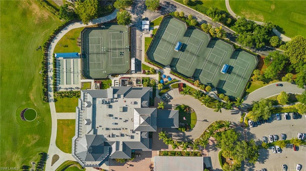 2193 Paget Circle, Unit 1 25 Naples, FL 34112 - Photo 50 of 50 an aerial view of residential house with outdoor space and parking