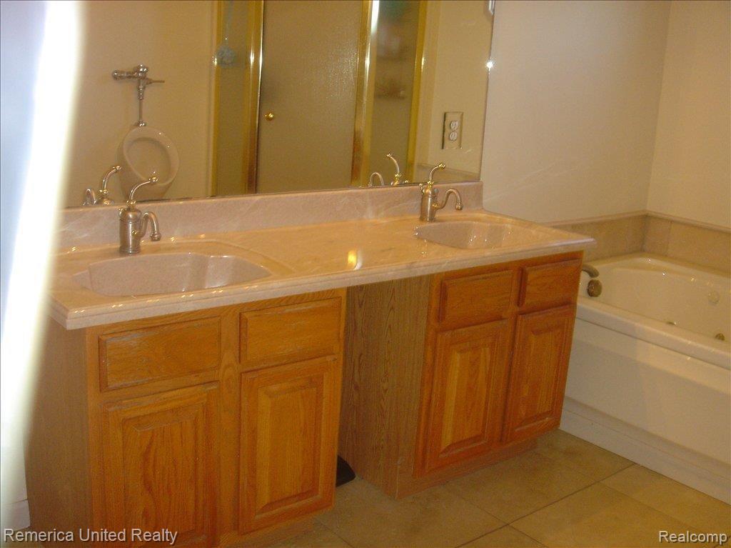 58600 12 Mile Road New Hudson, MI 48165 - Photo 11 of 14 Master Bath-His&Her Sinks