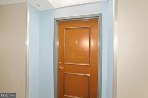 a view of front door