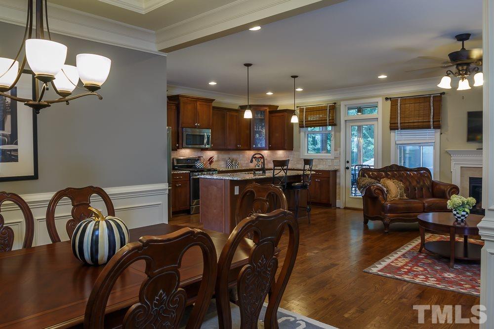 3429 Griffice Mill Road Raleigh, NC 27610 - Photo 6 of 25 a view of a dining room with furniture