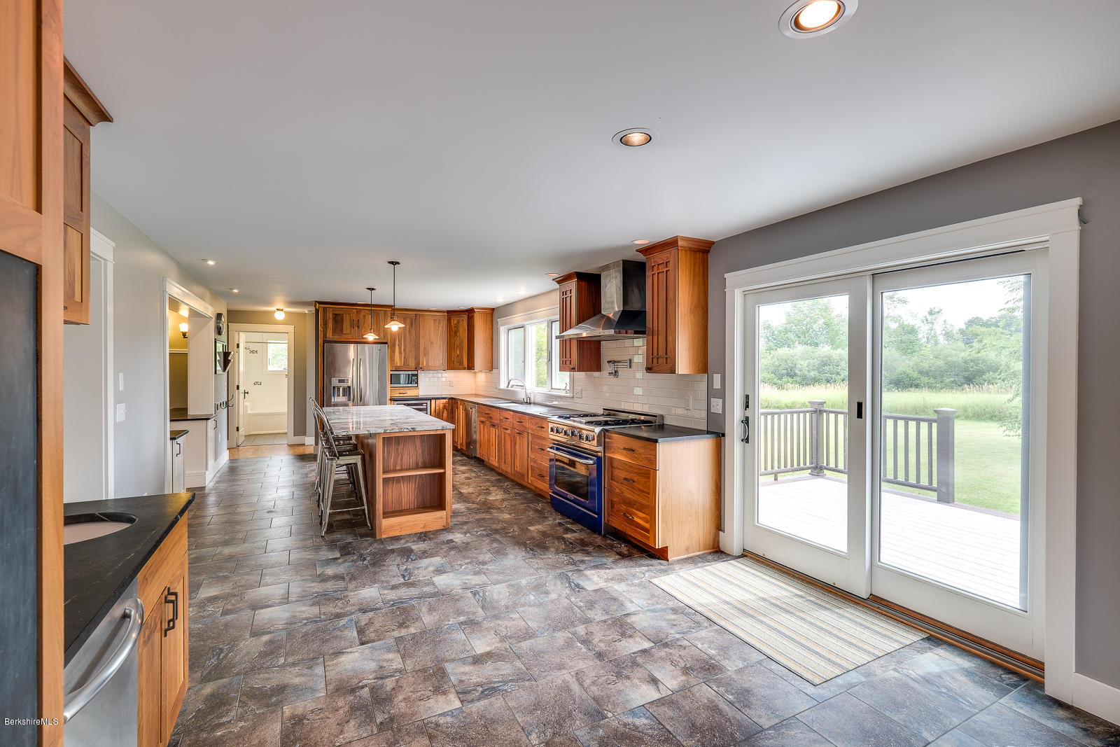 390 Stratton Road Williamstown, MA 01267 - Photo 21 of 48 living room access to deck