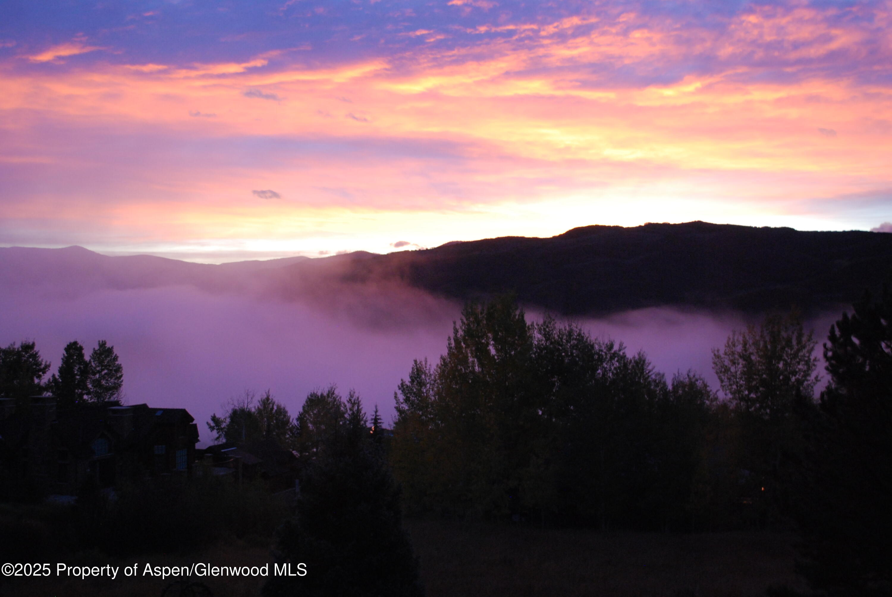 287 Meadow Road Snowmass Village, CO 81615 - Photo 10 of 20 a view of sunset