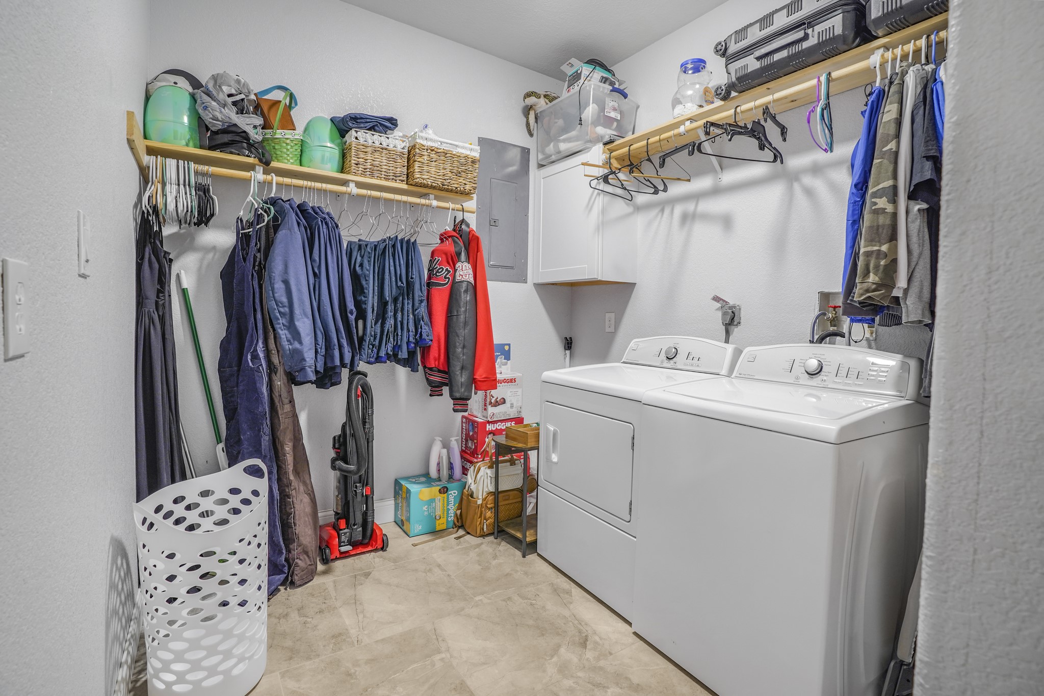 20547 Crosby Eastgate Road Crosby, TX 77532 - Photo 40 of 44 Full laundry room in the primary room of the second house.