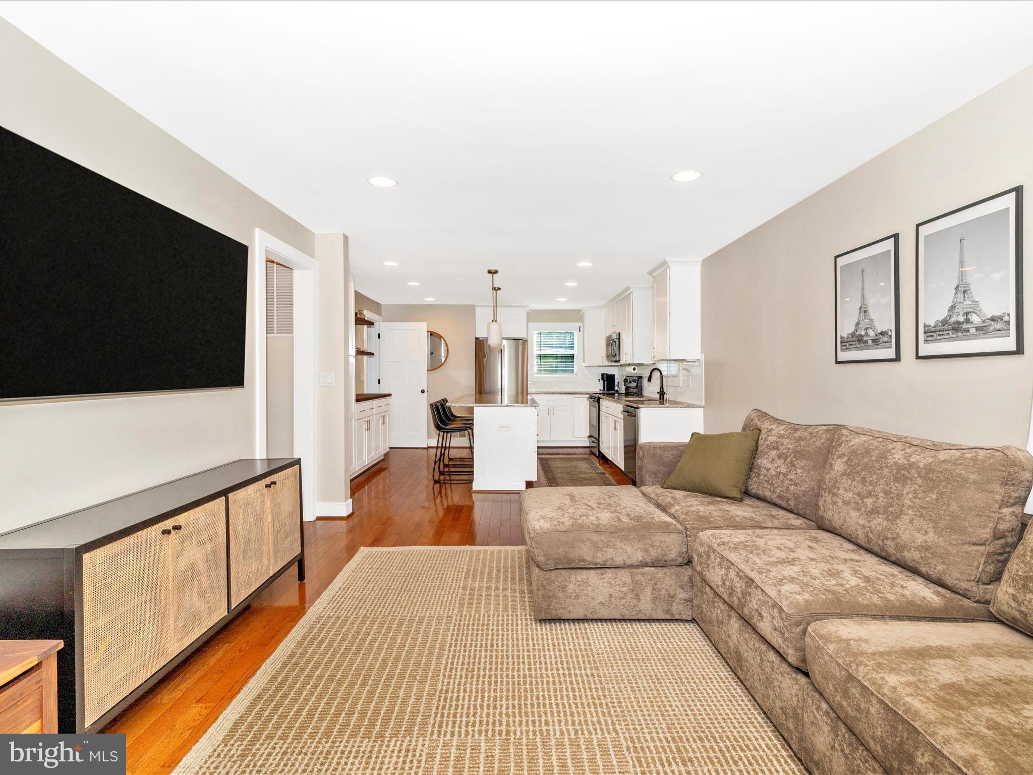 4533 Mountville Road Frederick, MD 21703 - Photo 14 of 70 a living room with furniture and a flat screen tv