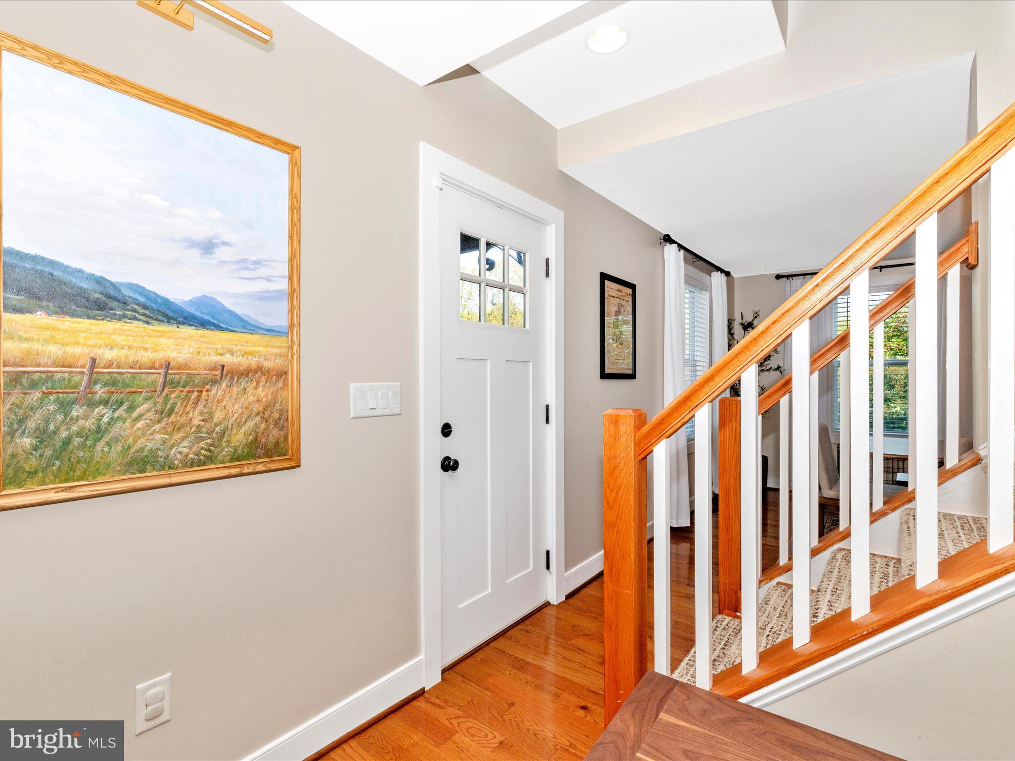 4533 Mountville Road Frederick, MD 21703 - Photo 3 of 70 a view of an entryway with wooden floor