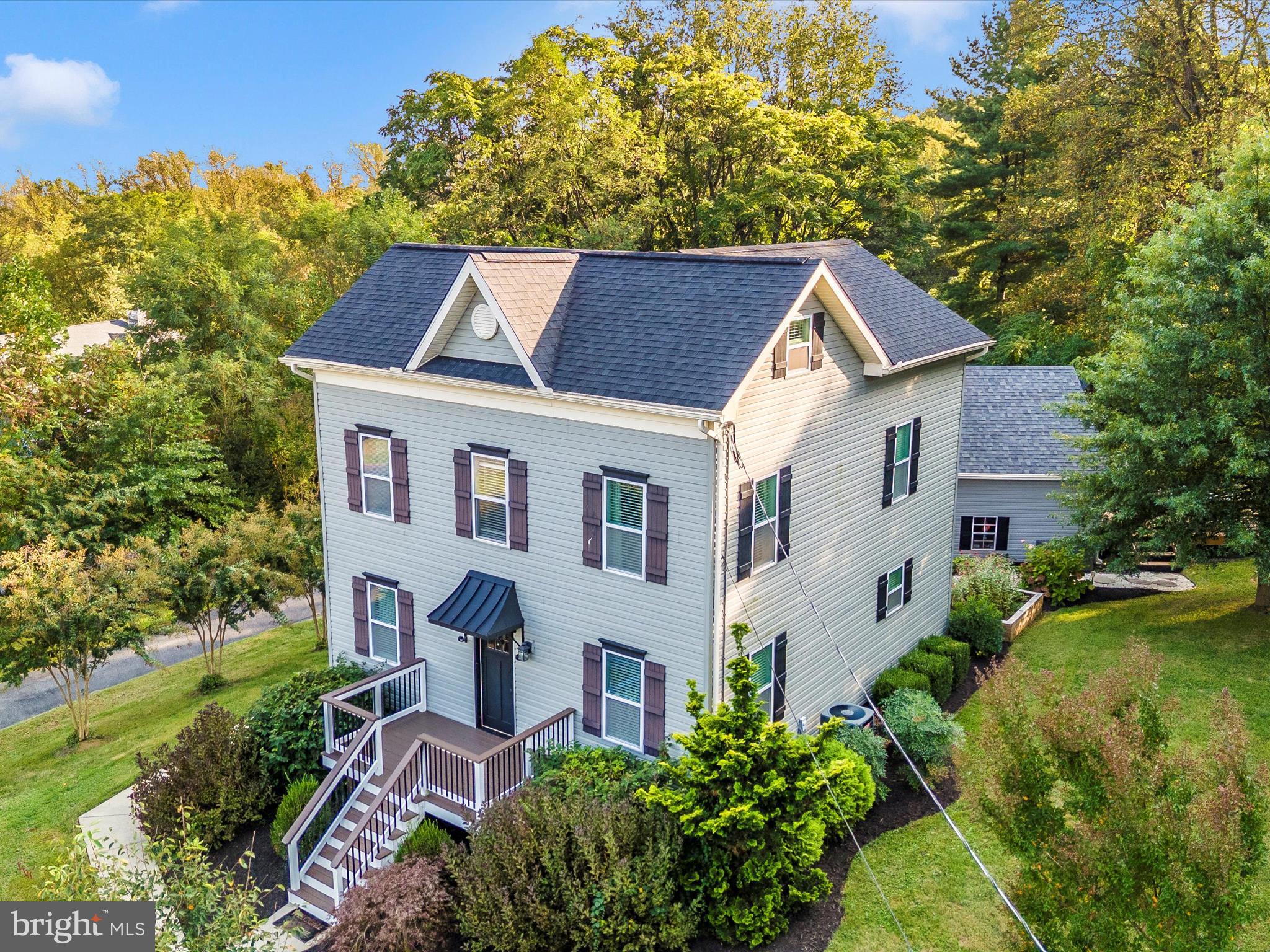 4533 Mountville Road Frederick, MD 21703 - Photo 64 of 70 a aerial view of a house with a yard