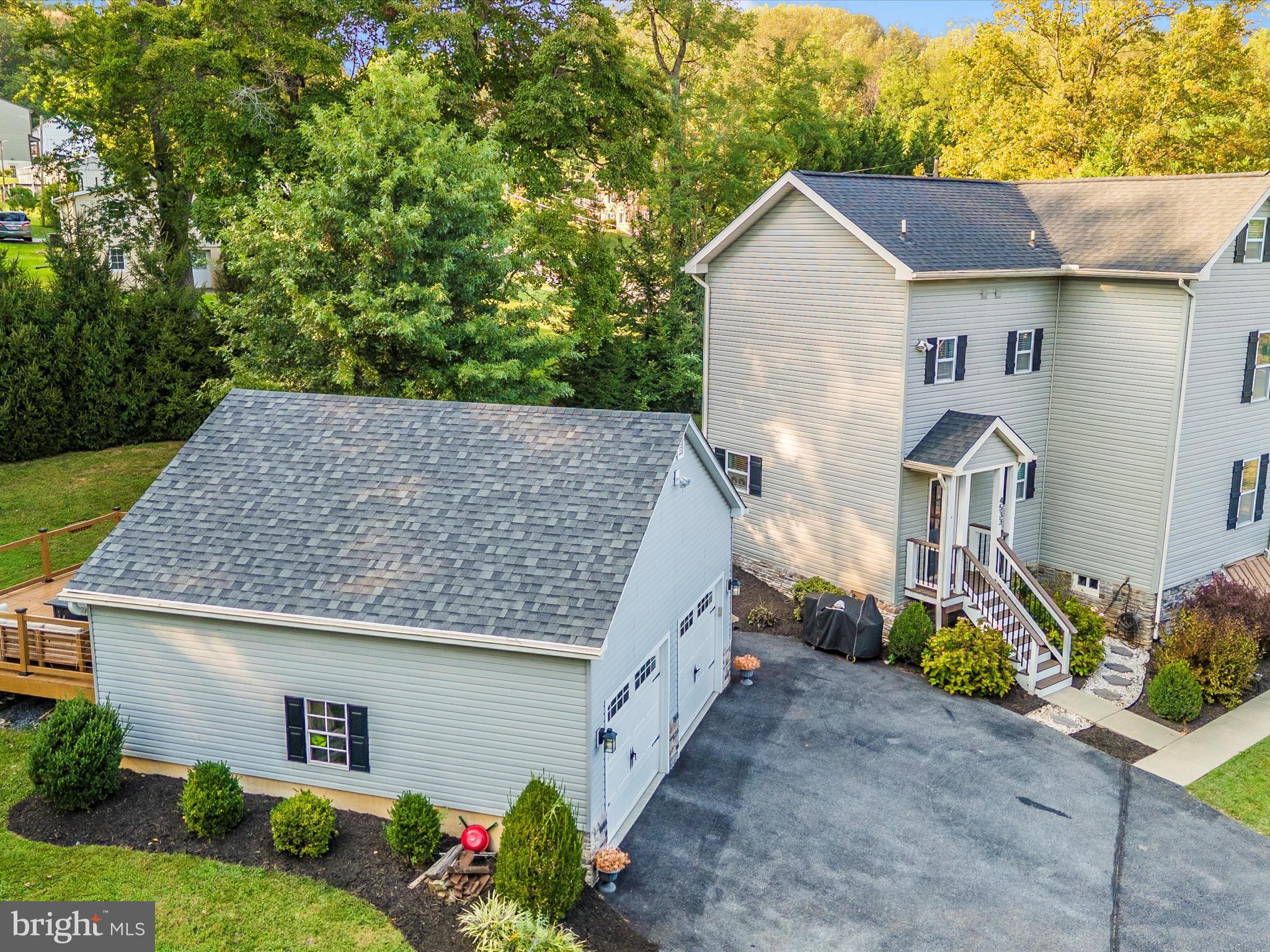4533 Mountville Road Frederick, MD 21703 - Photo 68 of 70 a aerial view of a house next to a yard