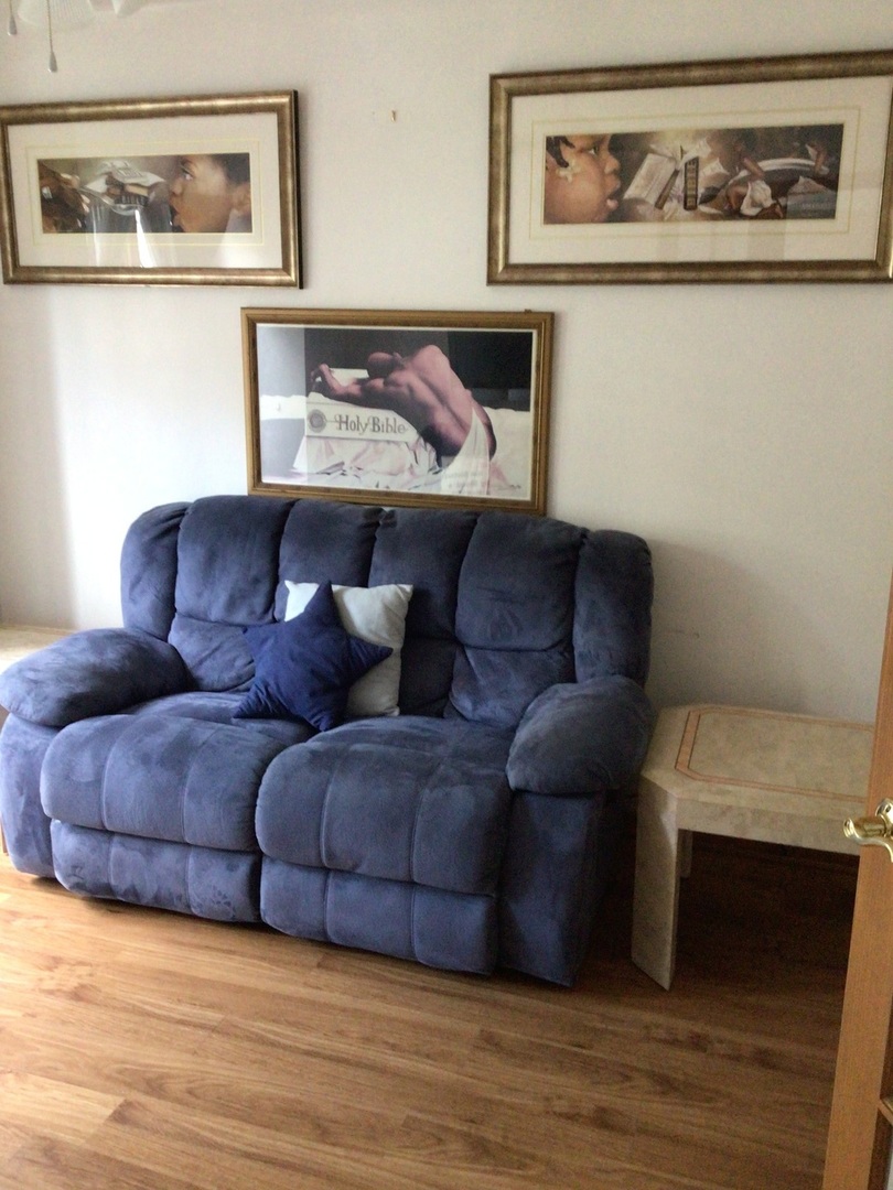 18690 Forest View Lane Lansing, IL 60438 - Photo 25 of 32 a living room with furniture and a wooden floor