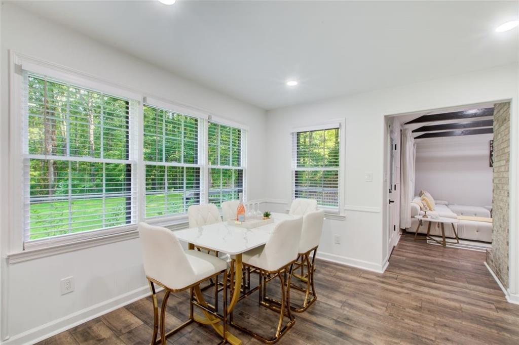 2085 High Point Trail Southwest Atlanta, GA 30331 - Photo 16 of 36 a view of a dining room with furniture window and outside view