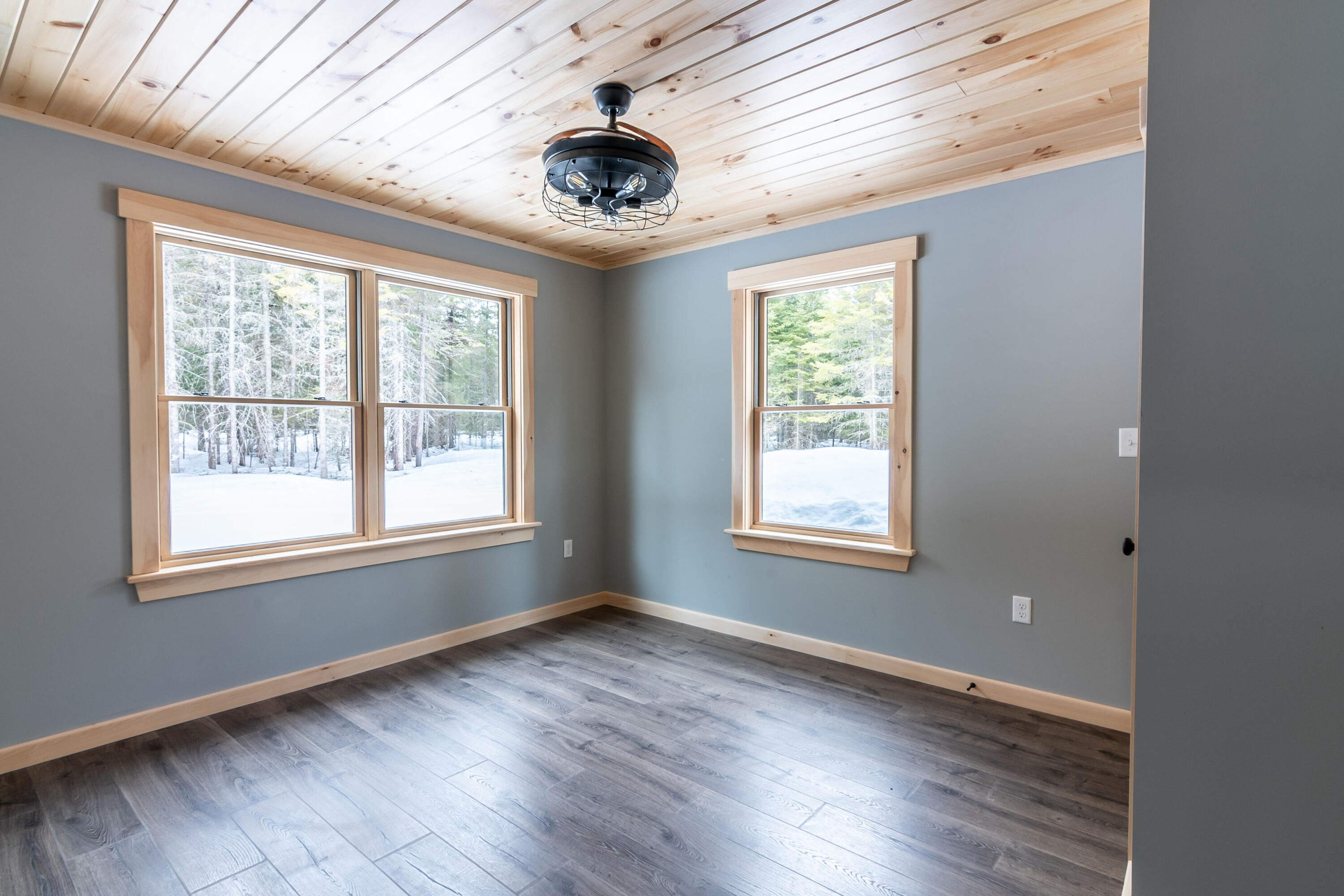 38 Cote Way Eustis, ME 04936 - Photo 12 of 31 1st Floor Bedroom/Office/Dence