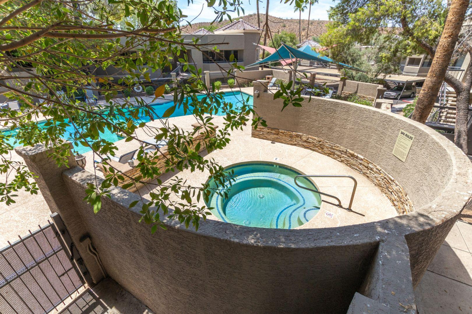 1720 East Thunderbird Road, Unit 1086 Phoenix, AZ 85022 - Photo 29 of 32 a view of outdoor space and swimming pool