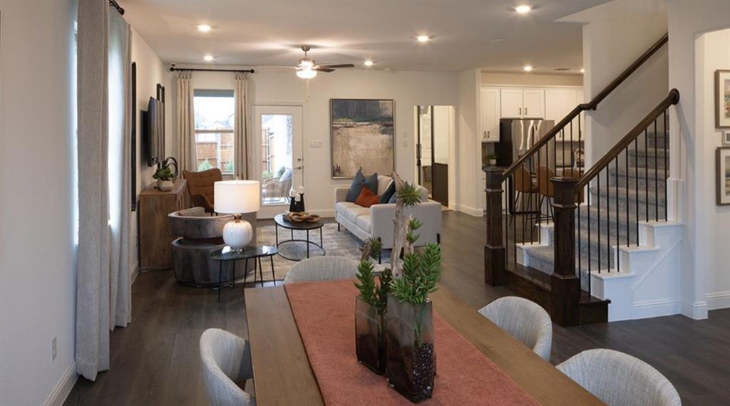 3116 Winecup Road Celina, TX 75009 - Photo 9 of 17 a lobby with furniture and a potted plant