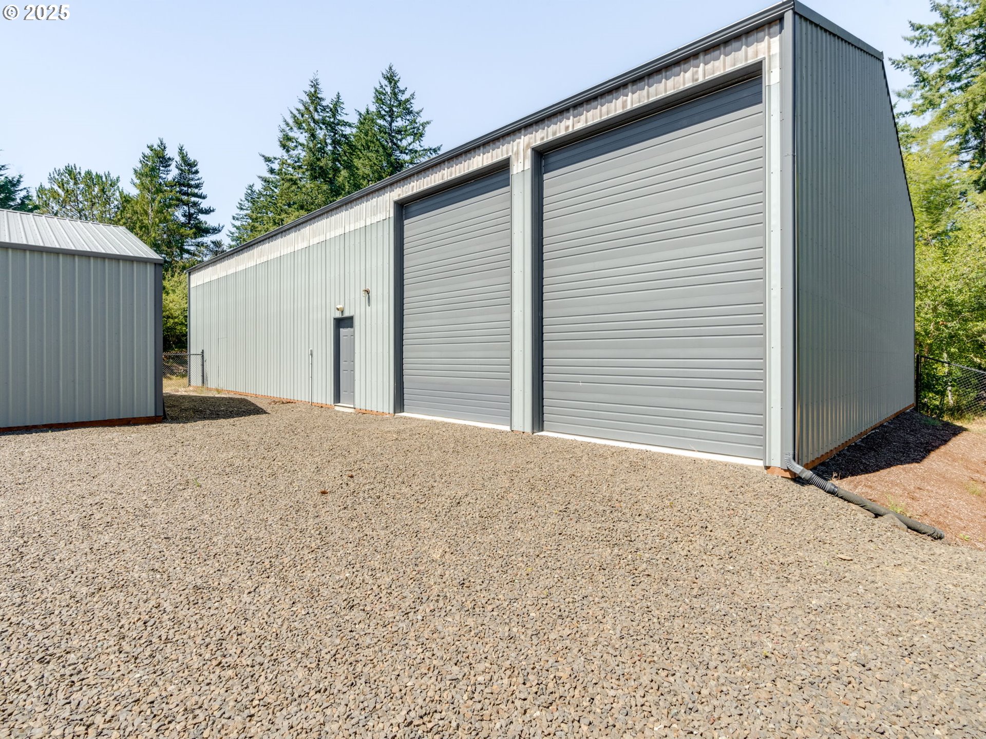 7575 Birch Street Grand Ronde, OR 97347 - Photo 39 of 48 a view of garage and yard