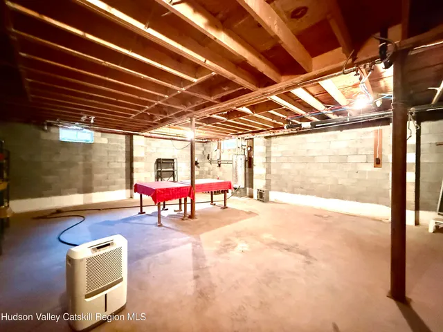 a outdoor space with lots of tables and chairs