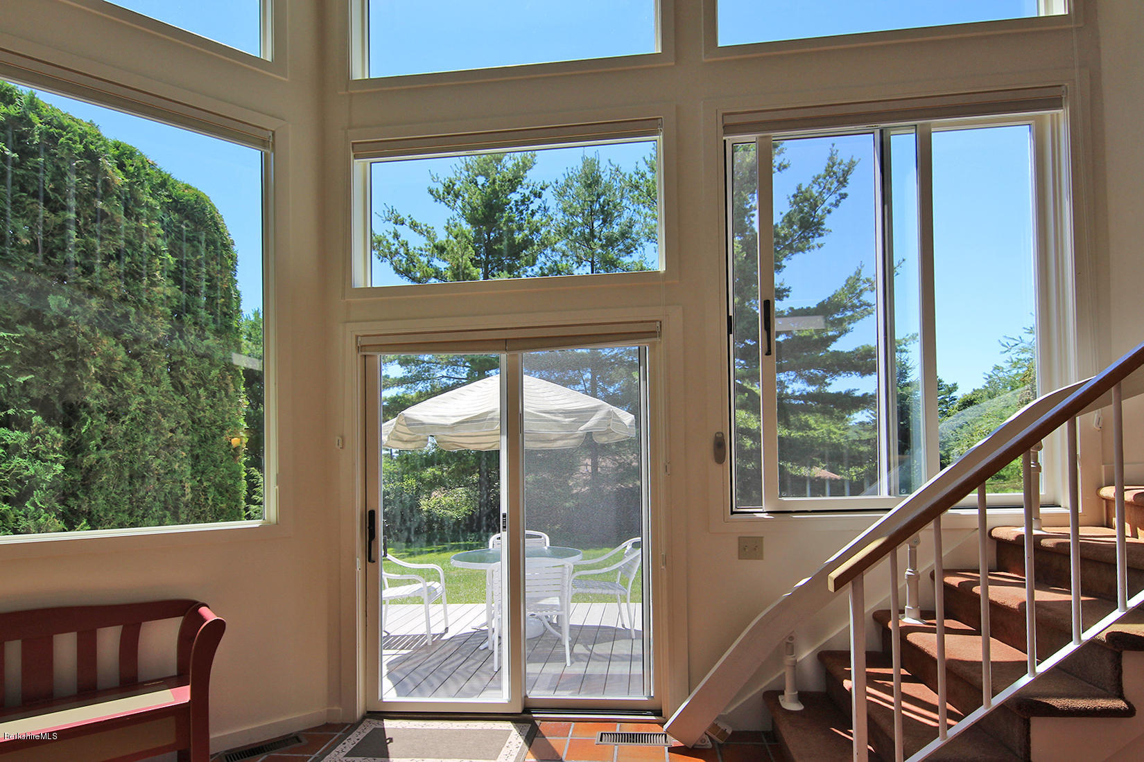 19 Hawthorne Road, Unit GH6 Stockbridge, MA 01262 - Photo 31 of 39 Sun Room to Private Deck