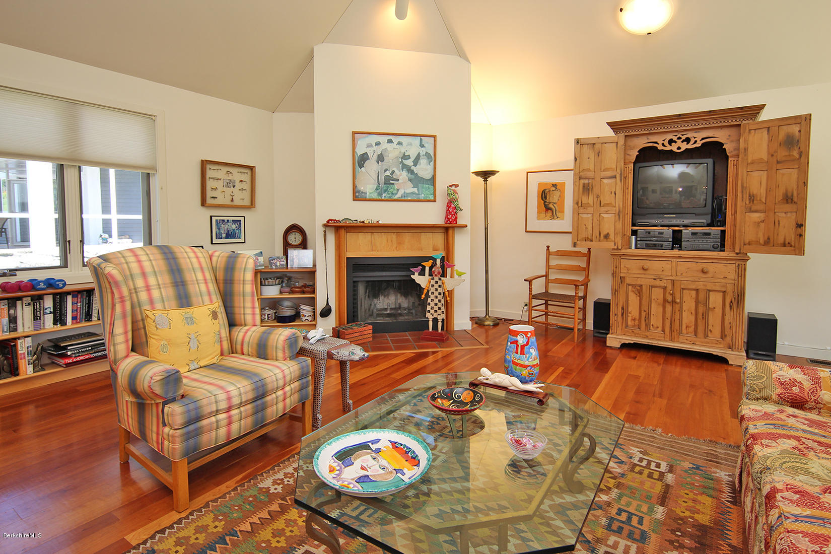 19 Hawthorne Road, Unit GH6 Stockbridge, MA 01262 - Photo 9 of 39 Great Room with Fireplace