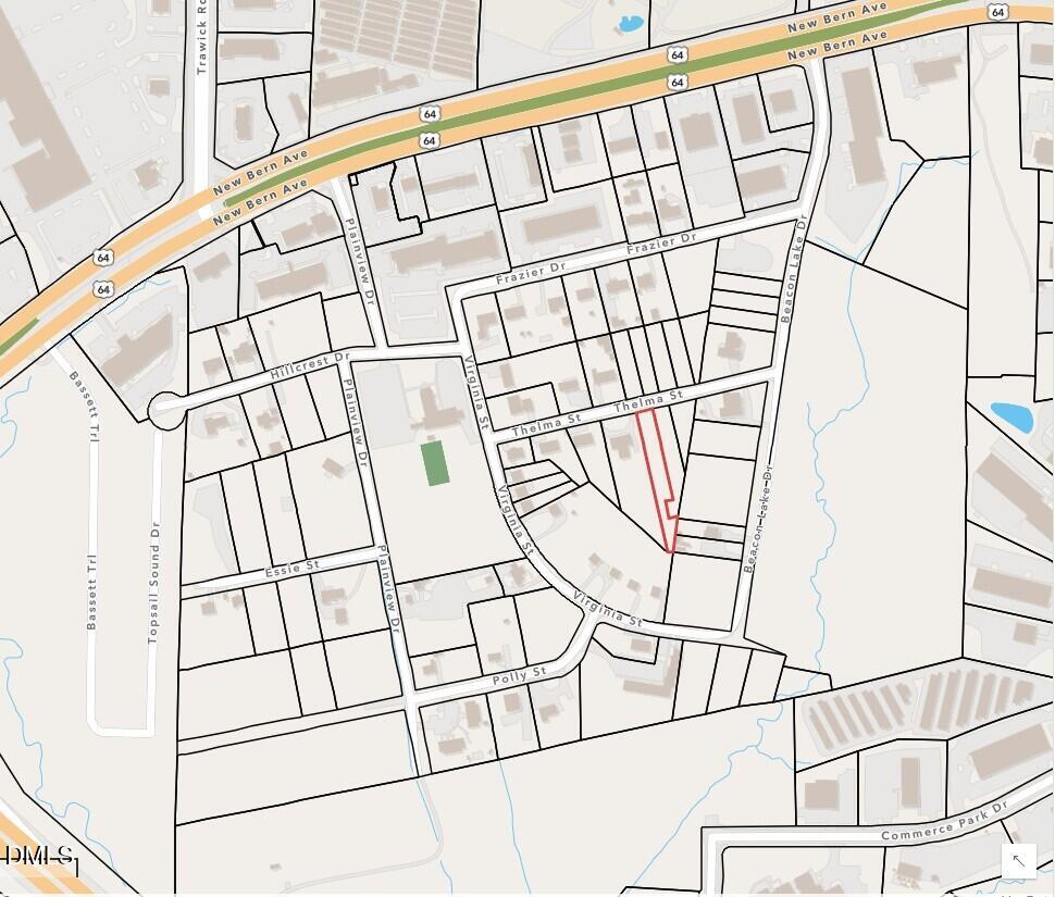 3900 Thelma Street Raleigh, NC 27610 - Photo 5 of 7 GIS Map - 3900 thelma