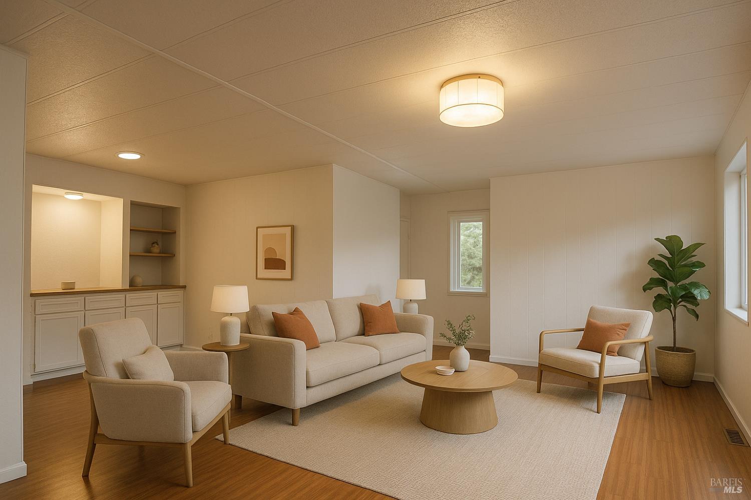 275 Carlsbad Court San Rafael, CA 94903 - Photo 20 of 32 a living room with furniture and a potted plant