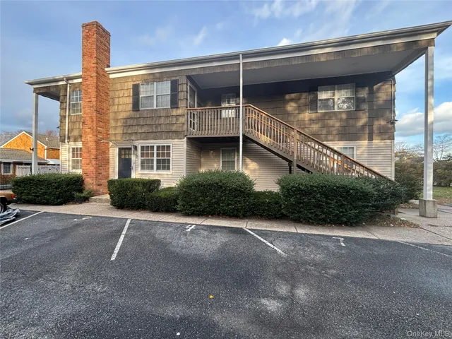 a view of a lake with a big yard