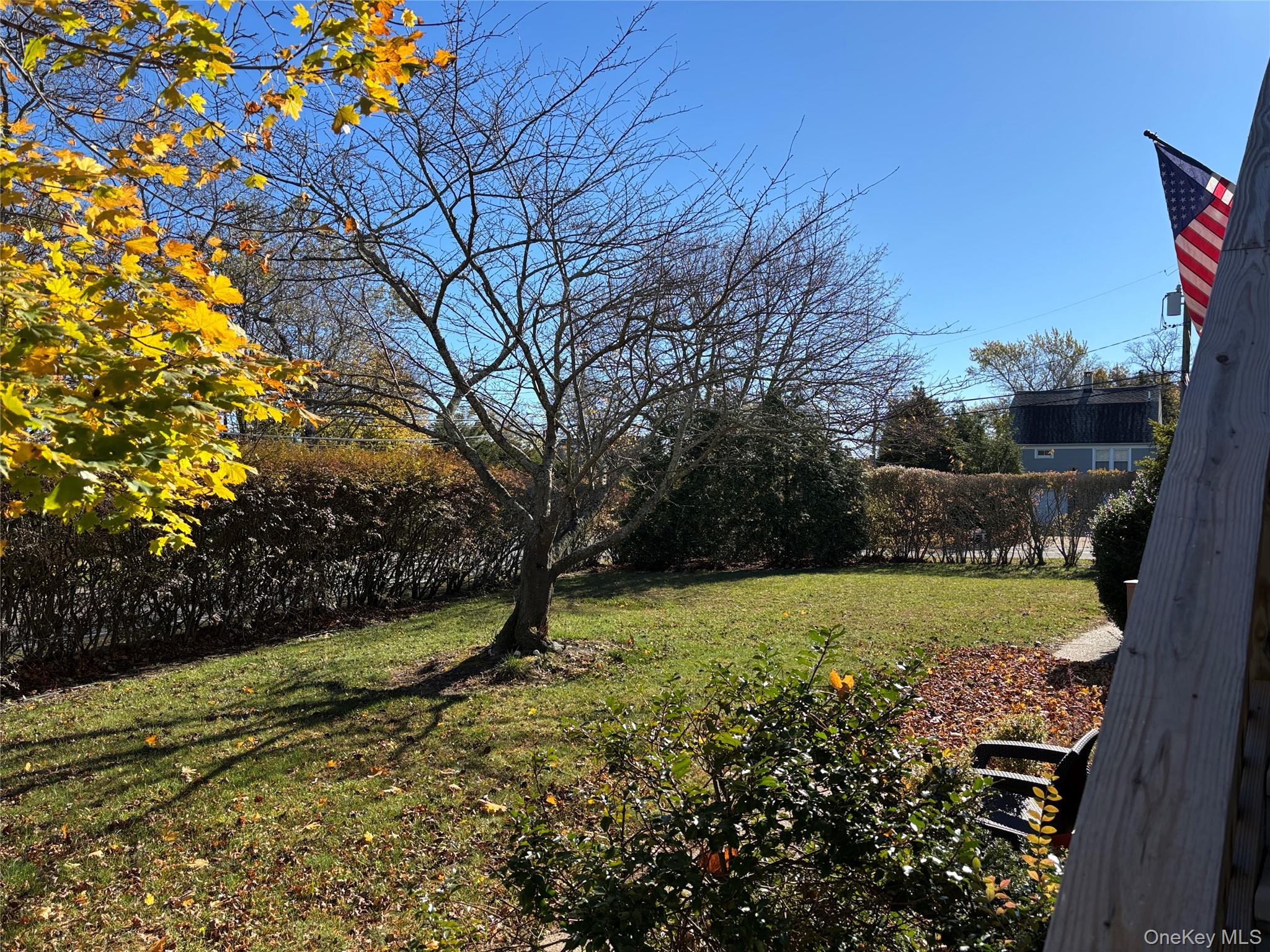 40 Canoe Place Road, Unit 4 Hampton Bays, NY 11946 - Photo 5 of 36 a view of backyard with tree