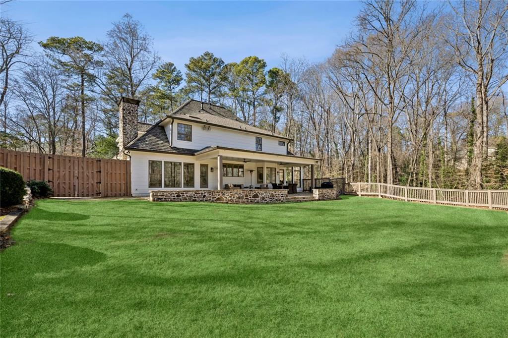 4575 Jett Road Atlanta, GA 30327 - Photo 38 of 42 a view of a yard in front of the house