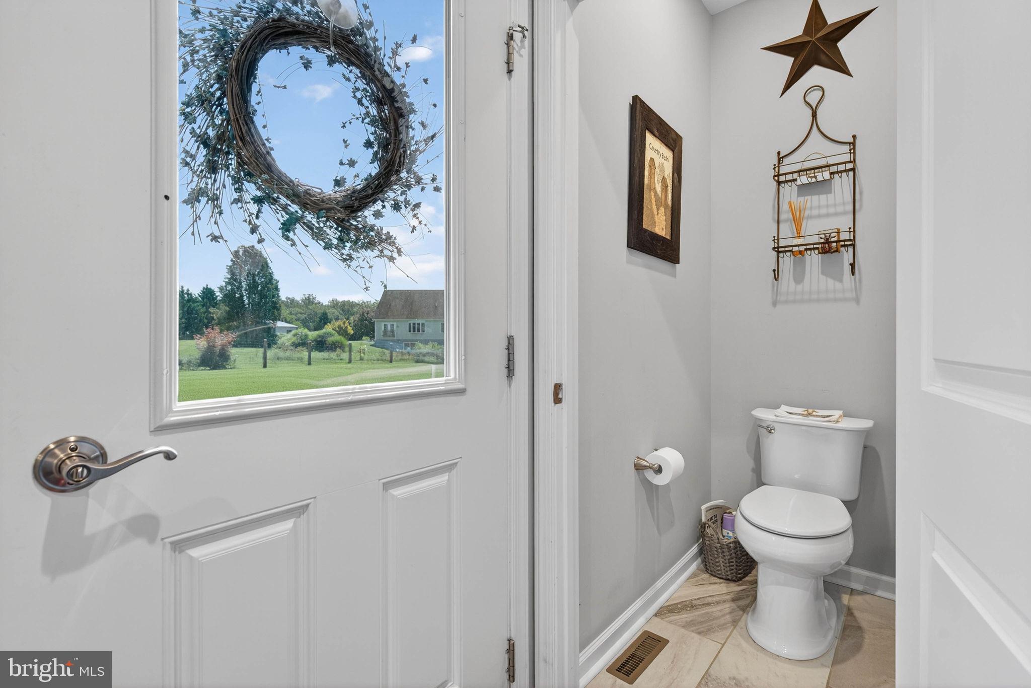 14451 Jenkins Ridge Road Culpeper, VA 22701 - Photo 18 of 78 a bathroom with a toilet and a painting on the wall