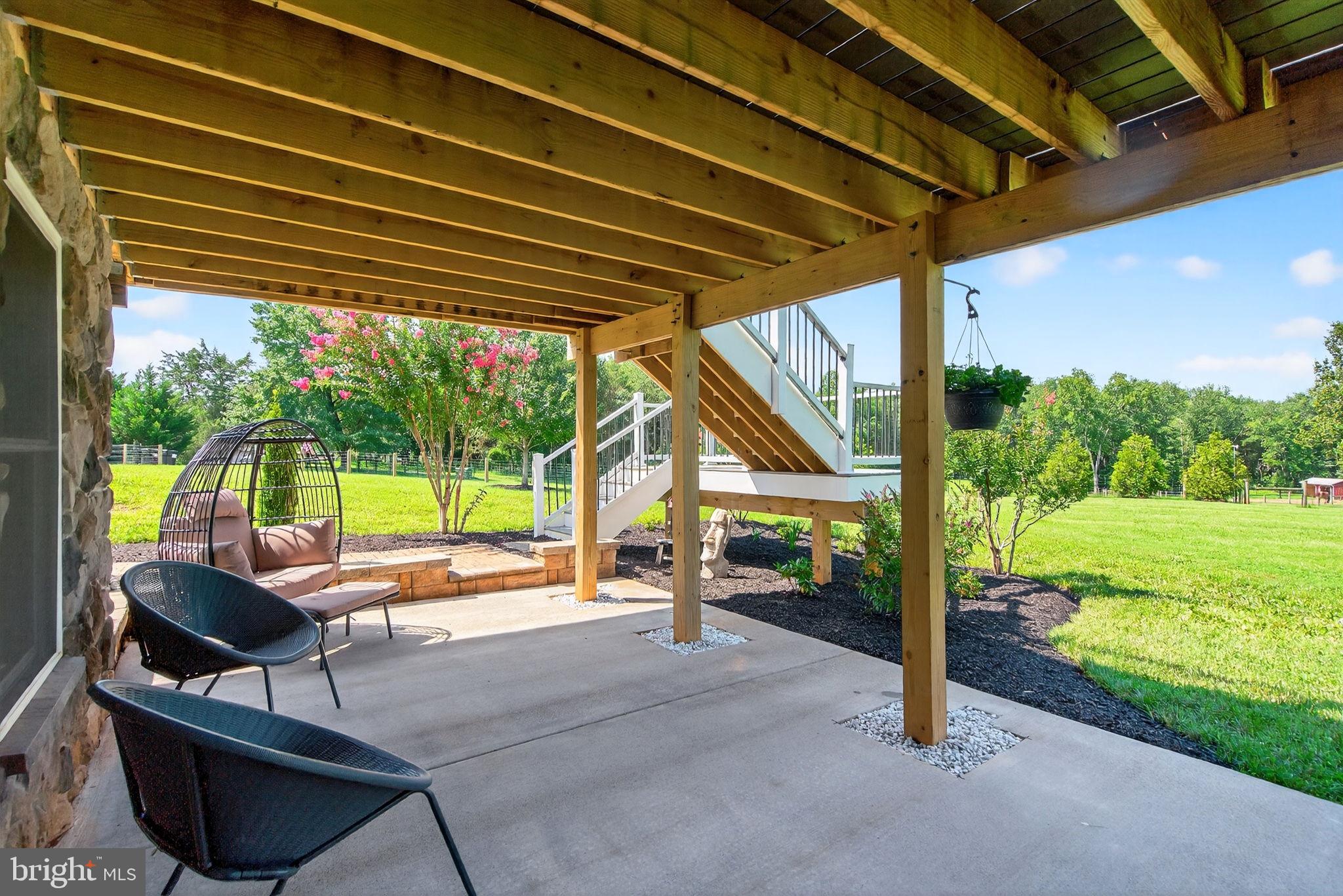 14451 Jenkins Ridge Road Culpeper, VA 22701 - Photo 61 of 78 a view of swimming pool with outdoor seating and yard