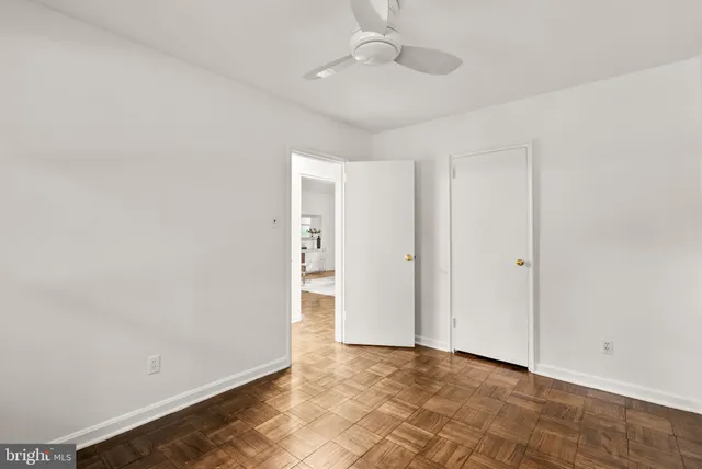 wooden floor in an empty room