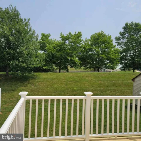 a balcony with outdoor space