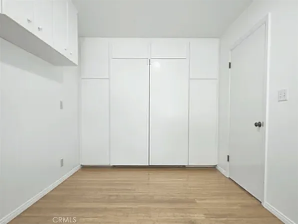 a view of a room with an empty space