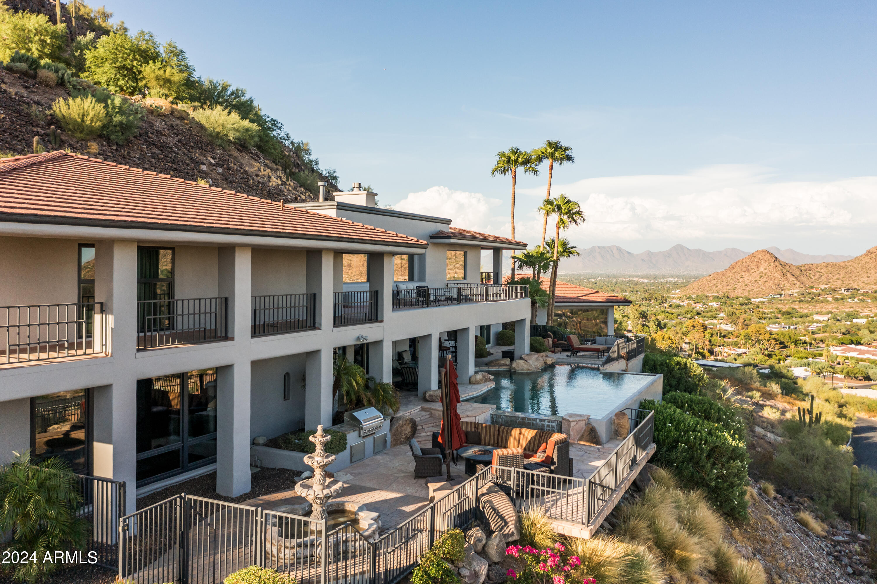 4636 East Moonlight Way Paradise Valley, AZ 85253 - Photo 5 of 45 Moonlight Aerial Northeast View