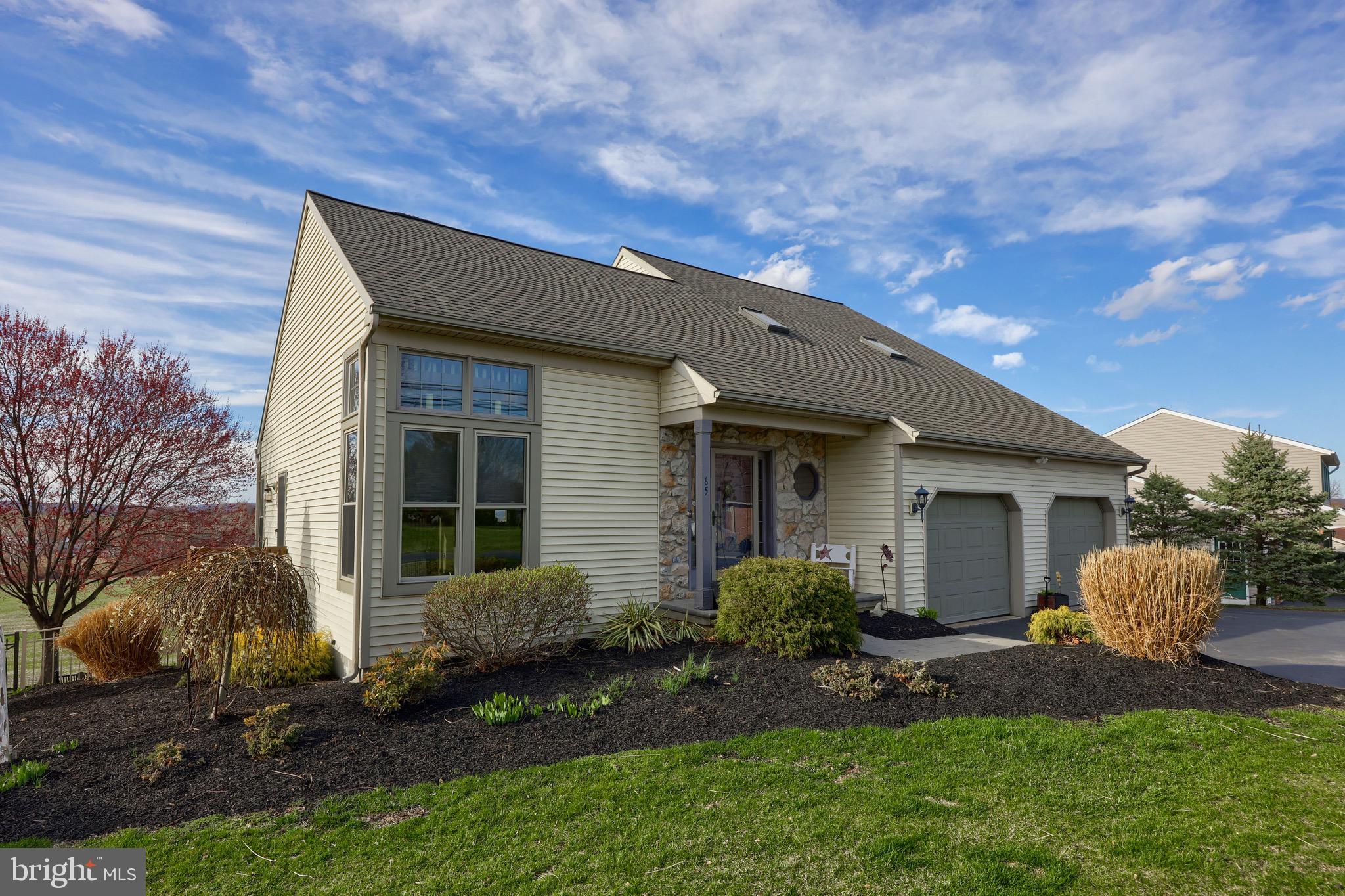 65 South Reamstown Road Stevens, PA 17578 - Photo 50 of 55 a view of a house with a yard and plants