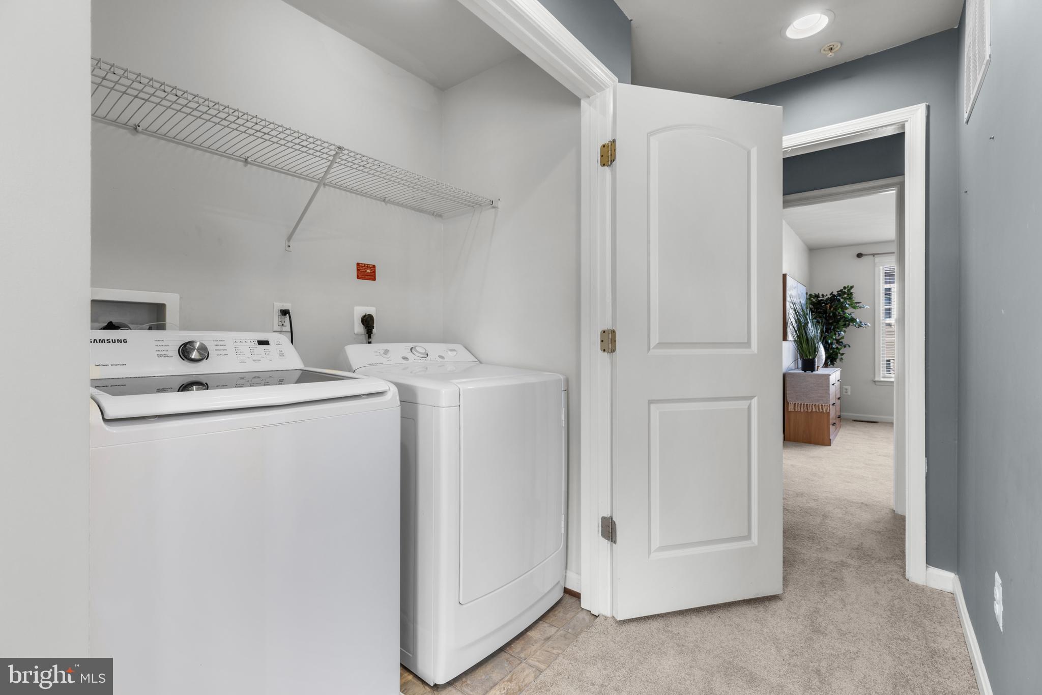 6552 Britannic Place Frederick, MD 21703 - Photo 22 of 34 a utility room with dryer and washer